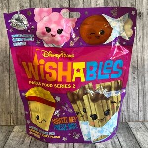 Disney Wishables Parks Food Series 2 Plush Toy - Pink & Purple Packaging